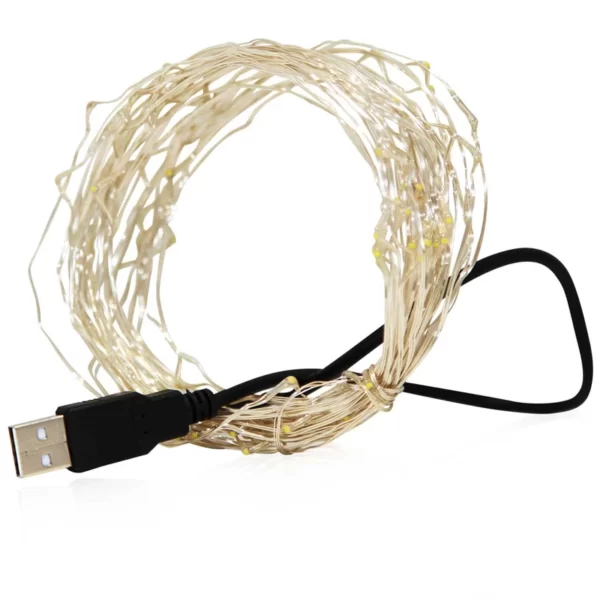 ریسه ال ای دی مفتولی 5 متری usb دار